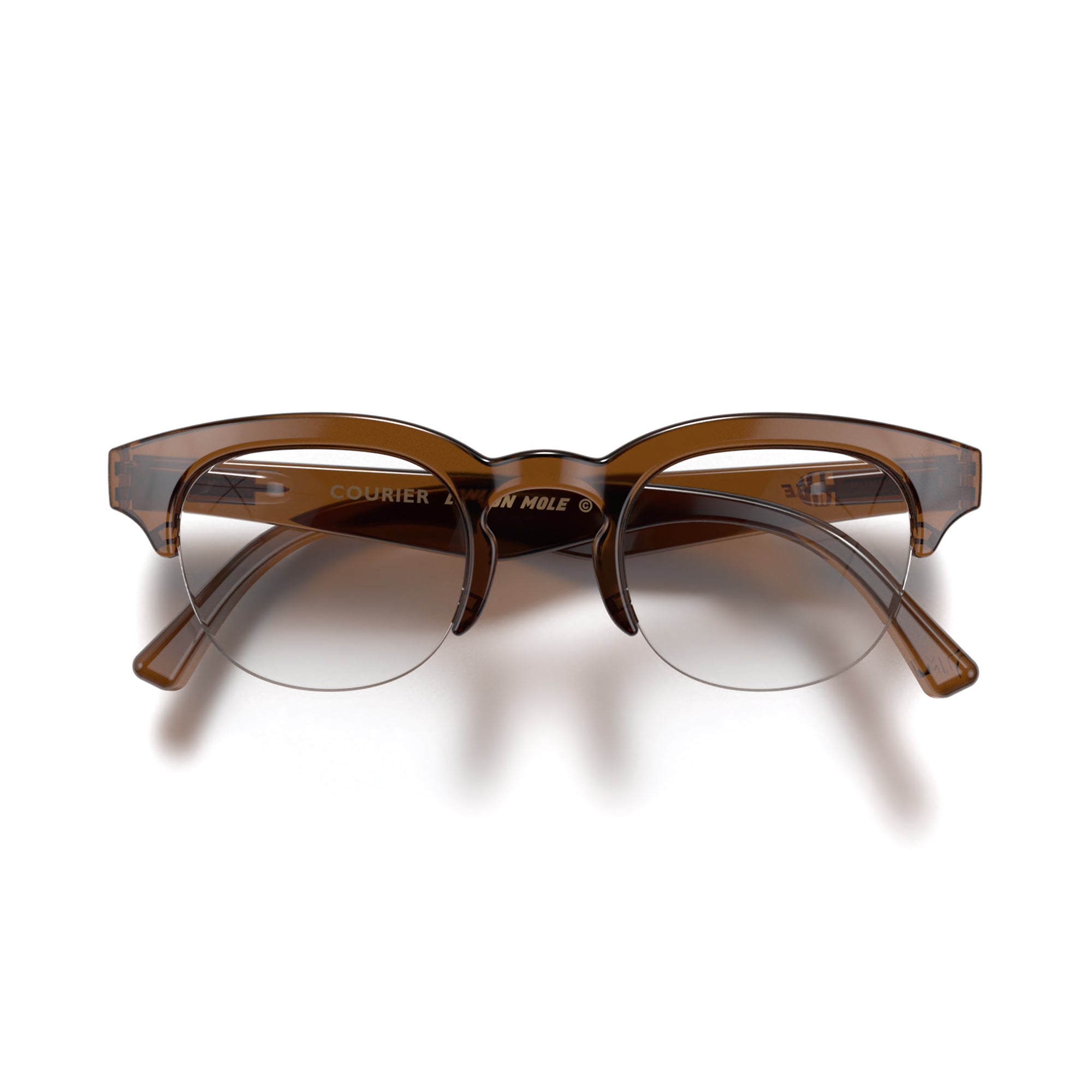 ★ MUUTO★ Browline Glasses MLAB 04 MUM4C1 Multi Size Metal - Browline U019 Wide 86 – JINS