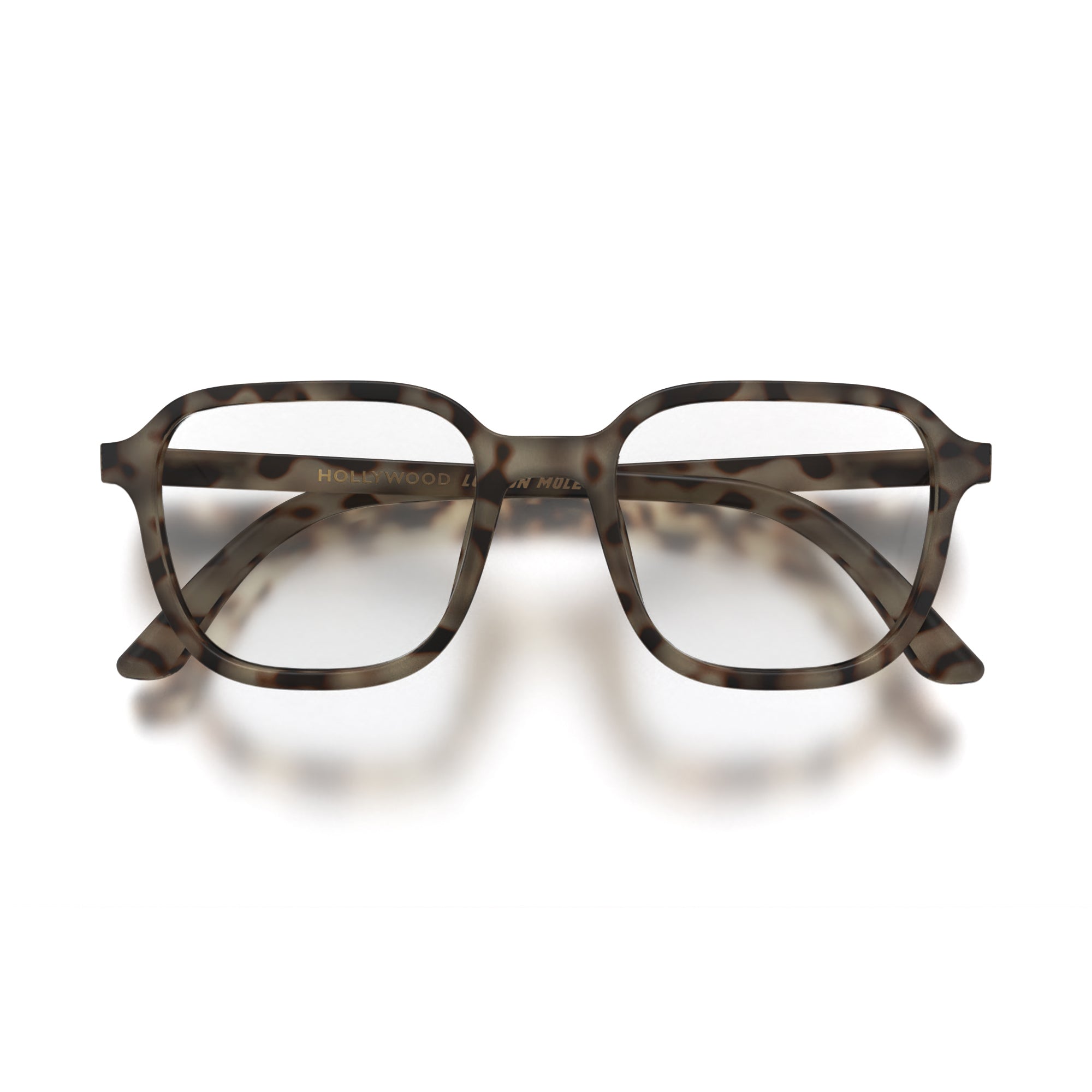 LONDON MOLE Hollywood Sunglasses - Square UV400 Glasses, Unisex, Spring Hinges - View #14