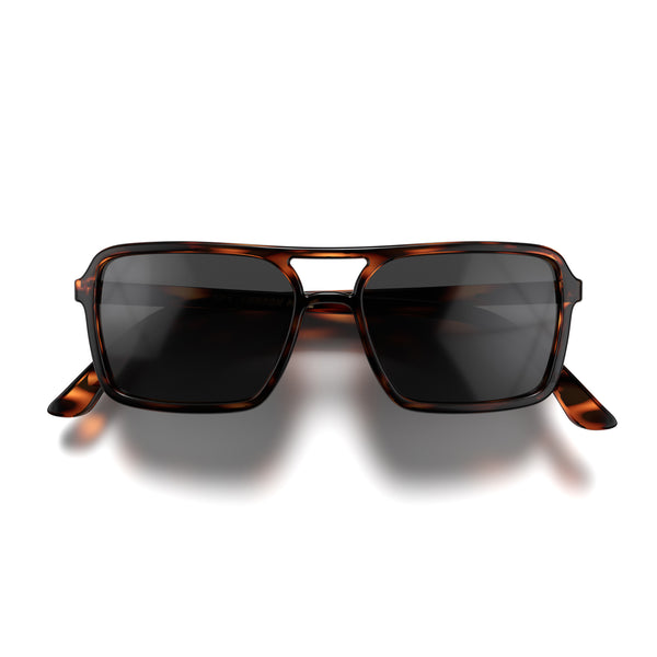 Spy sunglasses in gloss tortoiseshell